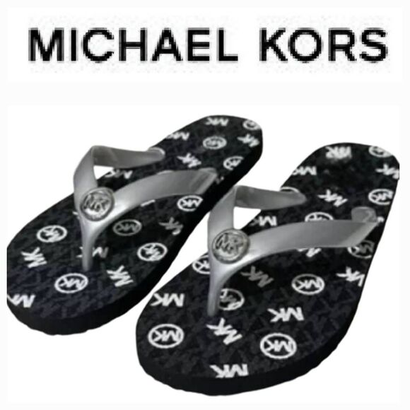 Michael Kors Eva Flip-Flop Sandal - Picture 1 of 7